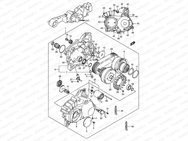 22 - CVT (MODEL K3/K4)
