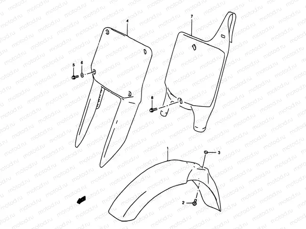 22 - FRONT FENDER