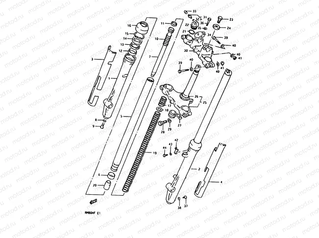 22 - FRONT FORK