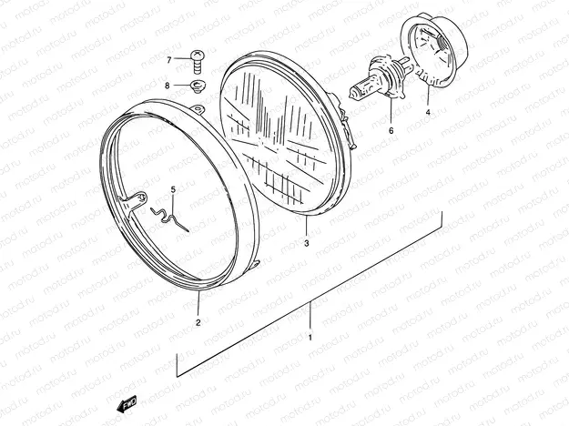 22 - HEADLAMP