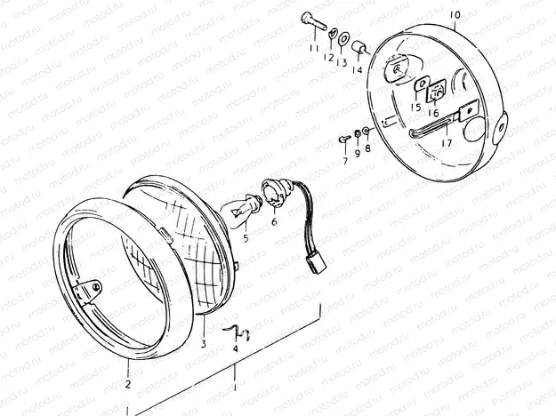22 - HEADLAMP