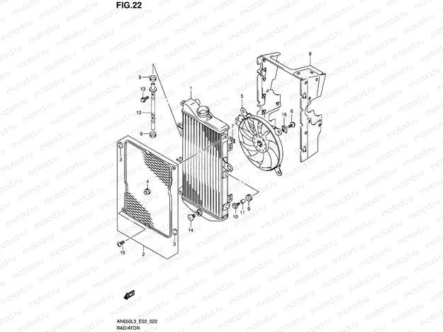 22 - RADIATOR