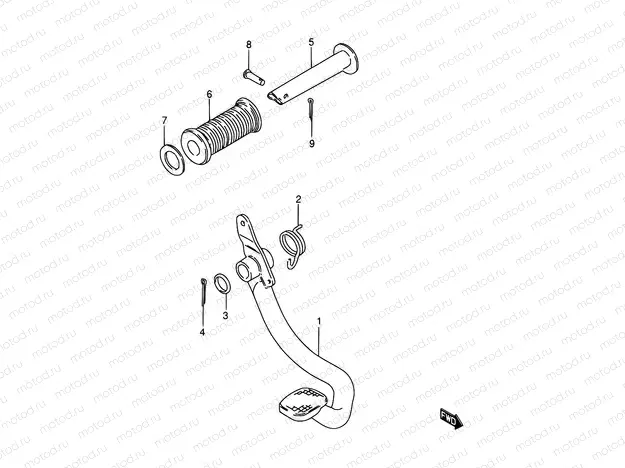 22 - REAR BRAKE