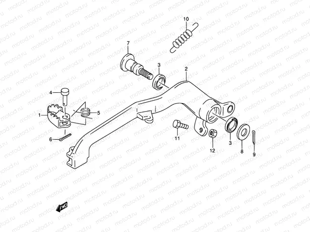 22 - REAR BRAKE