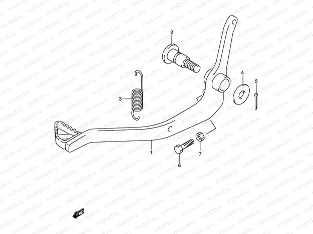 22 - REAR BRAKE