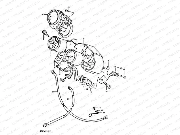 22 - SPEEDOMETER - TACHOMETER
