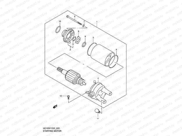 22 - STARTING MOTOR