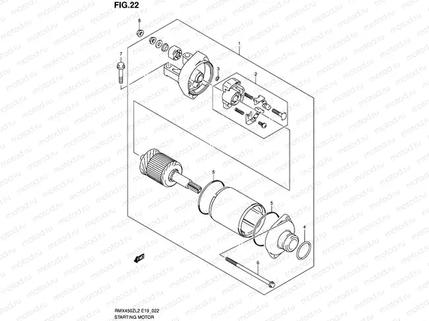 22 - STARTING MOTOR