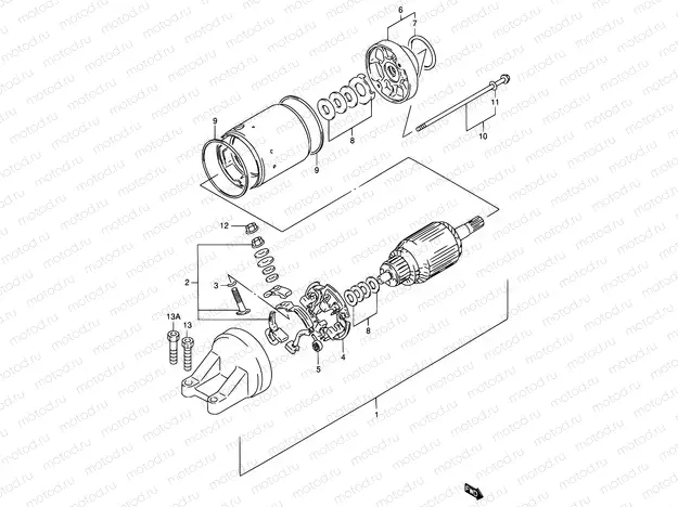 22 - STARTING MOTOR