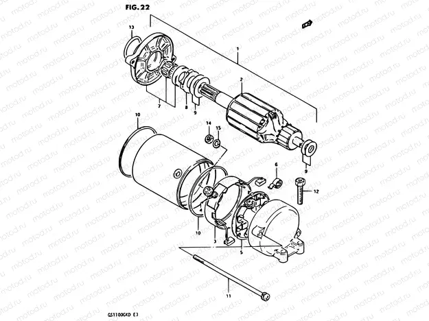 22 - STARTING MOTOR