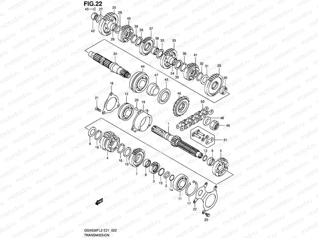 22 - TRANSMISSION