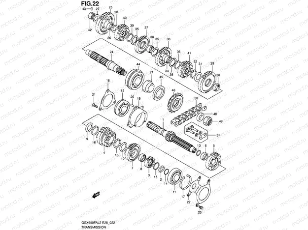 22 - TRANSMISSION