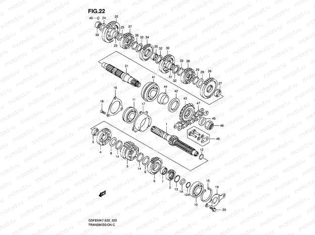 22 - TRANSMISSION