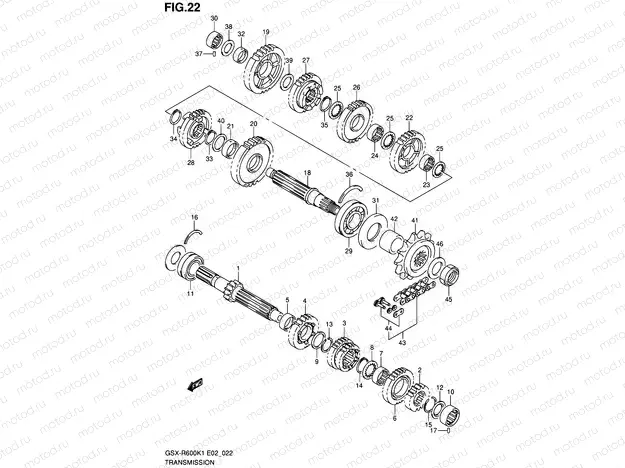 22 - TRANSMISSION