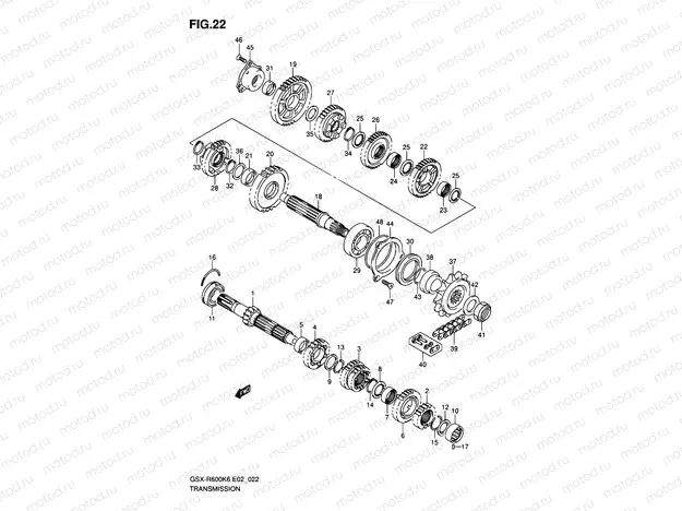 22 - TRANSMISSION