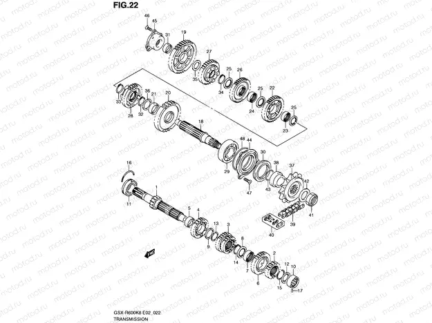 22 - TRANSMISSION