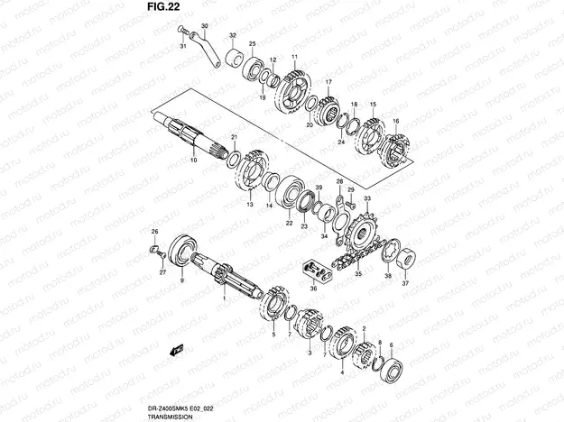 22 - TRANSMISSION