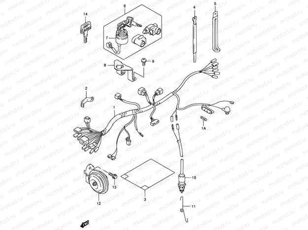 22 - WIRING HARNESS (E01,E24,E71)