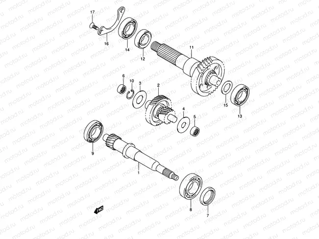 22A - TRANSMISSION (2)(MODEL K5/K6)