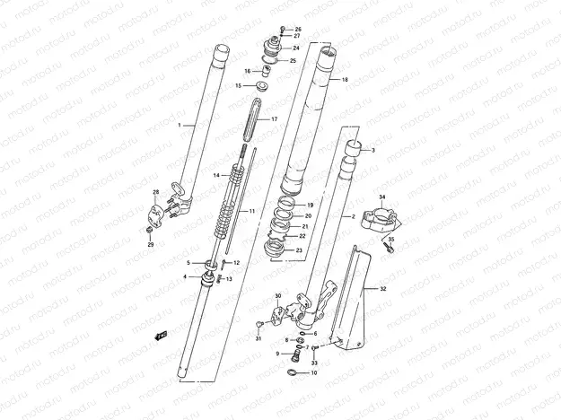 22C - FRONT DAMPER