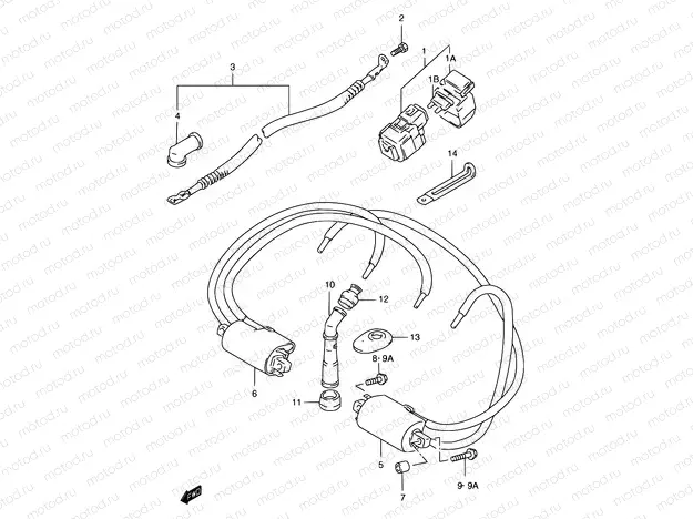 23 - ELECTRICAL (GSF1200T/V/W/X/Y/ST/SV/SW/SX/SY)