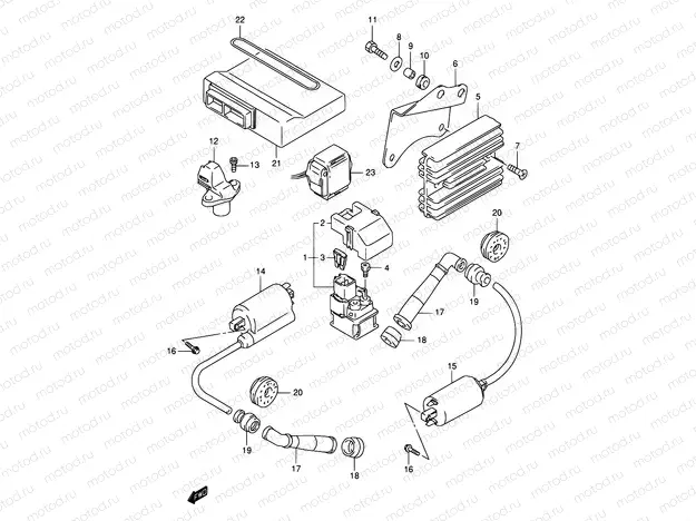 23 - ELECTRICAL (MODEL V)