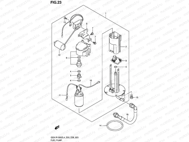 23 - FUEL PUMP