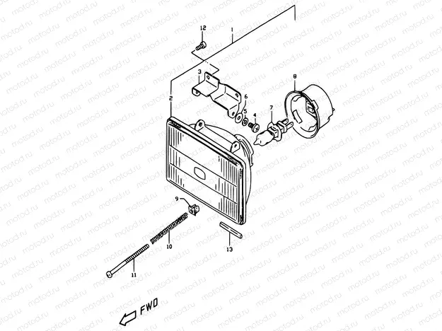 23 - HEADLAMP