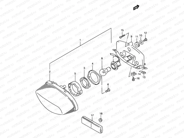 23 - REAR COMBINATION LAMP