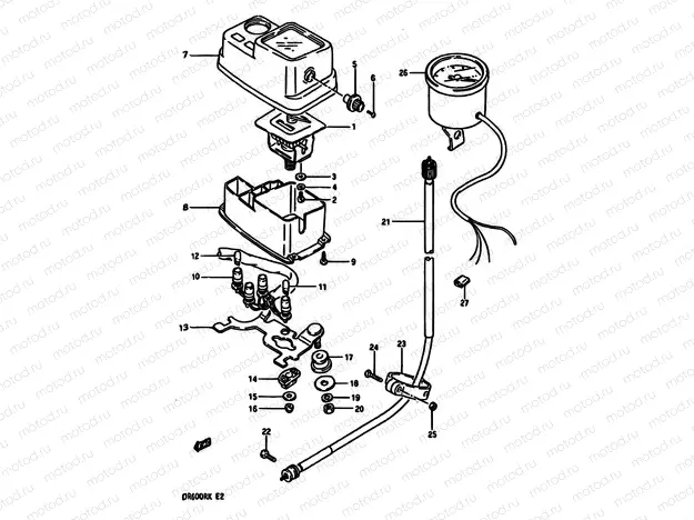 23 - SPEEDOMETER (MODEL G)