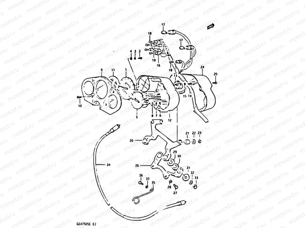 23 - SPEEDOMETER - TACHOMETER