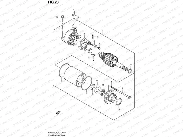 23 - STARTING MOTOR
