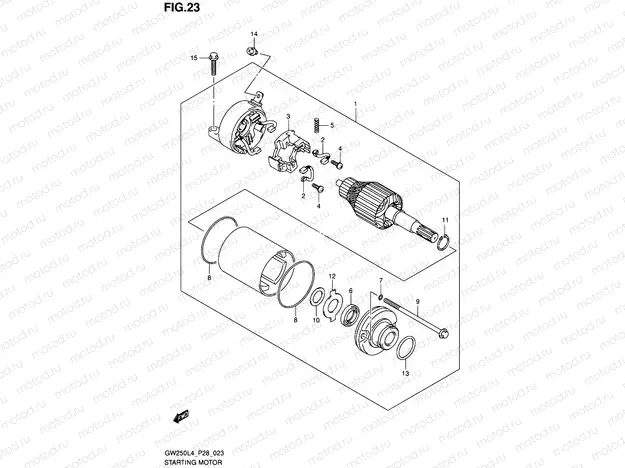 23 - STARTING MOTOR