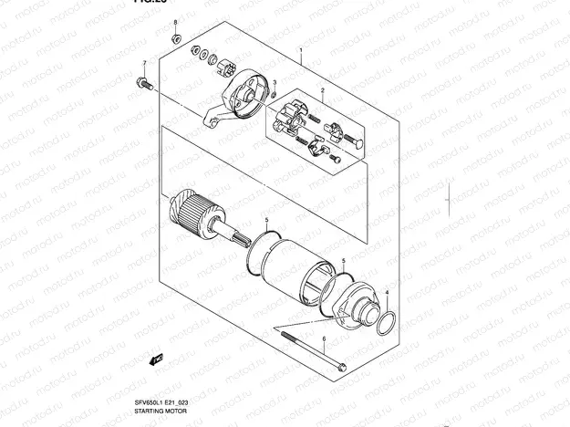 23 - STARTING MOTOR