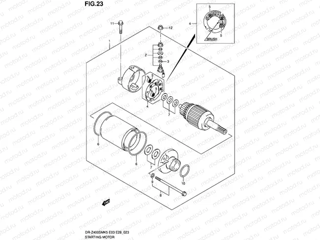 23 - STARTING MOTOR