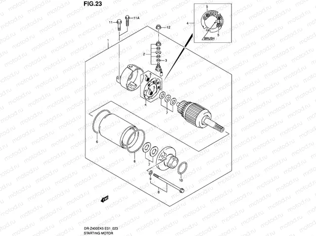 23 - STARTING MOTOR