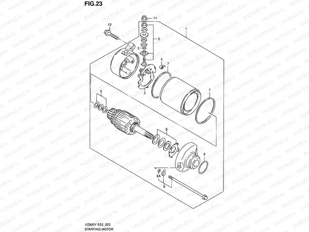 23 - STARTING MOTOR