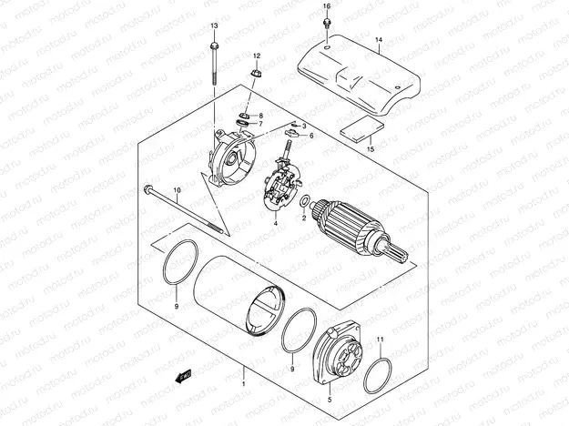 23 - STARTING MOTOR