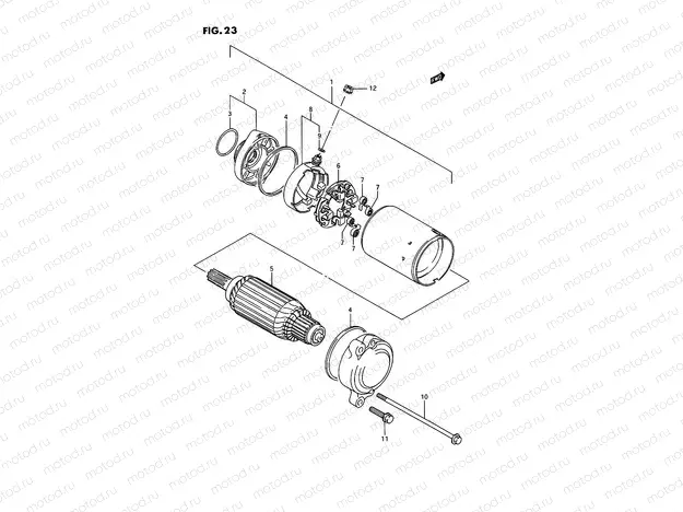 23 - STARTING MOTOR