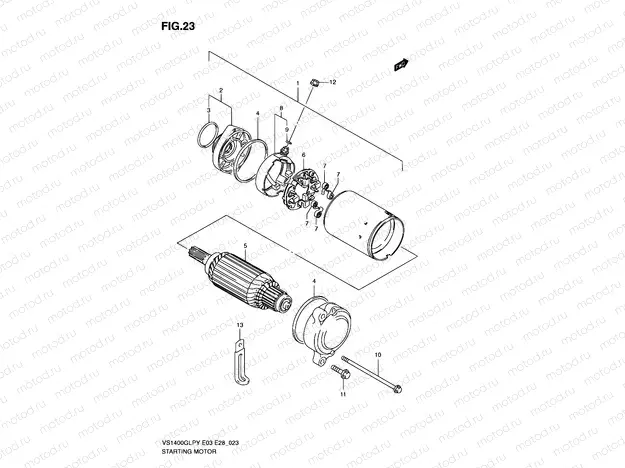 23 - STARTING MOTOR