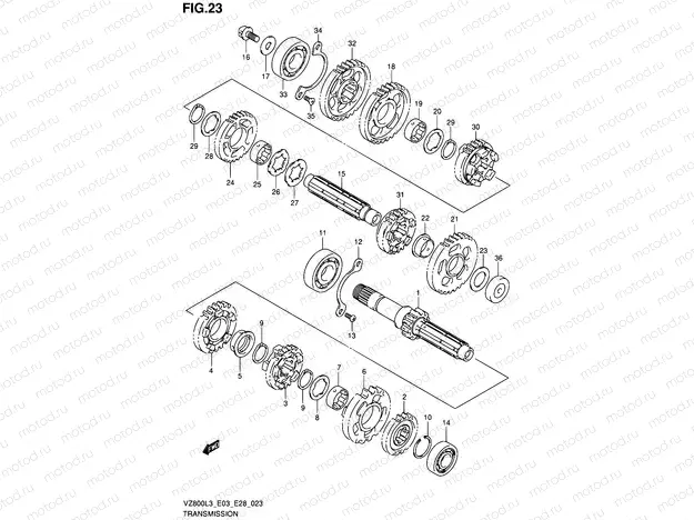 23 - TRANSMISSION