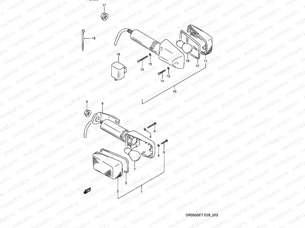 23 - TURN SIGNAL LAMP