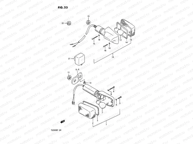 23 - TURNSIGNAL LAMP