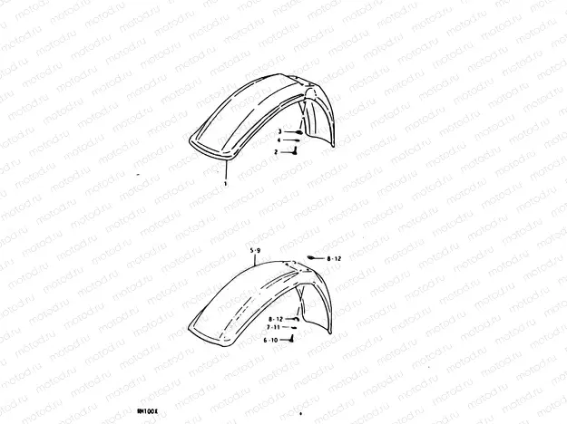 24 - FRONT FENDER