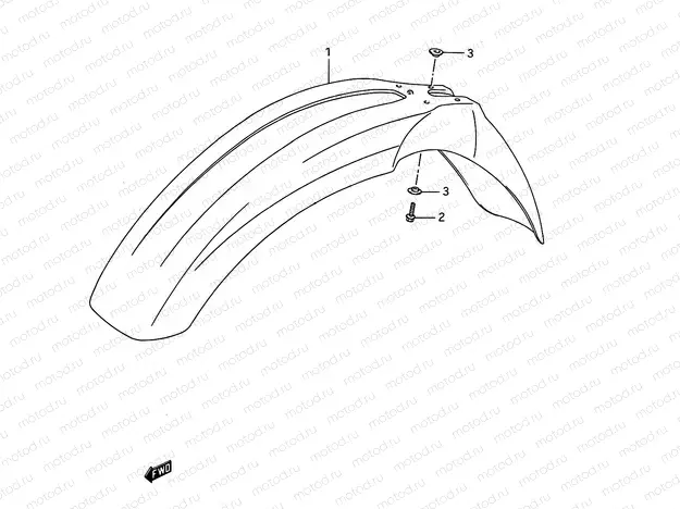 24 - FRONT FENDER