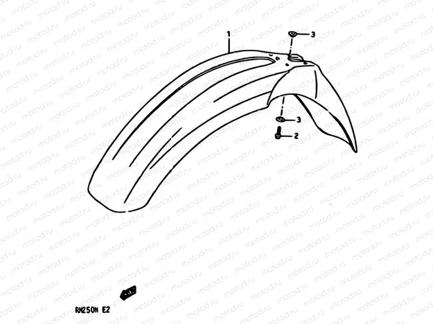 24 - FRONT FENDER
