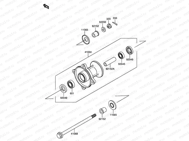 24 - FRONT HUB