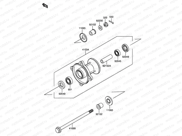 24 - FRONT HUB
