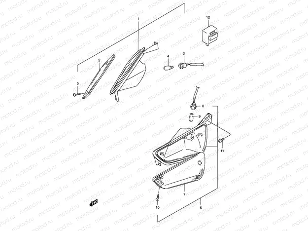 24 - FRONT TURN LAMP