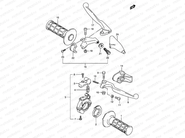 24 - HANDLE LEVER